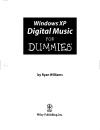 Windows XP Digital Music for Dummies