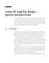 Practical Rf Circuit Design for Modern Wireless Systems Active Circuits and Systems