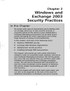 Securing Exchange Server 2003 and Outlook Web Access