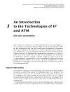 Introduction to IP and ATM Design and Performance