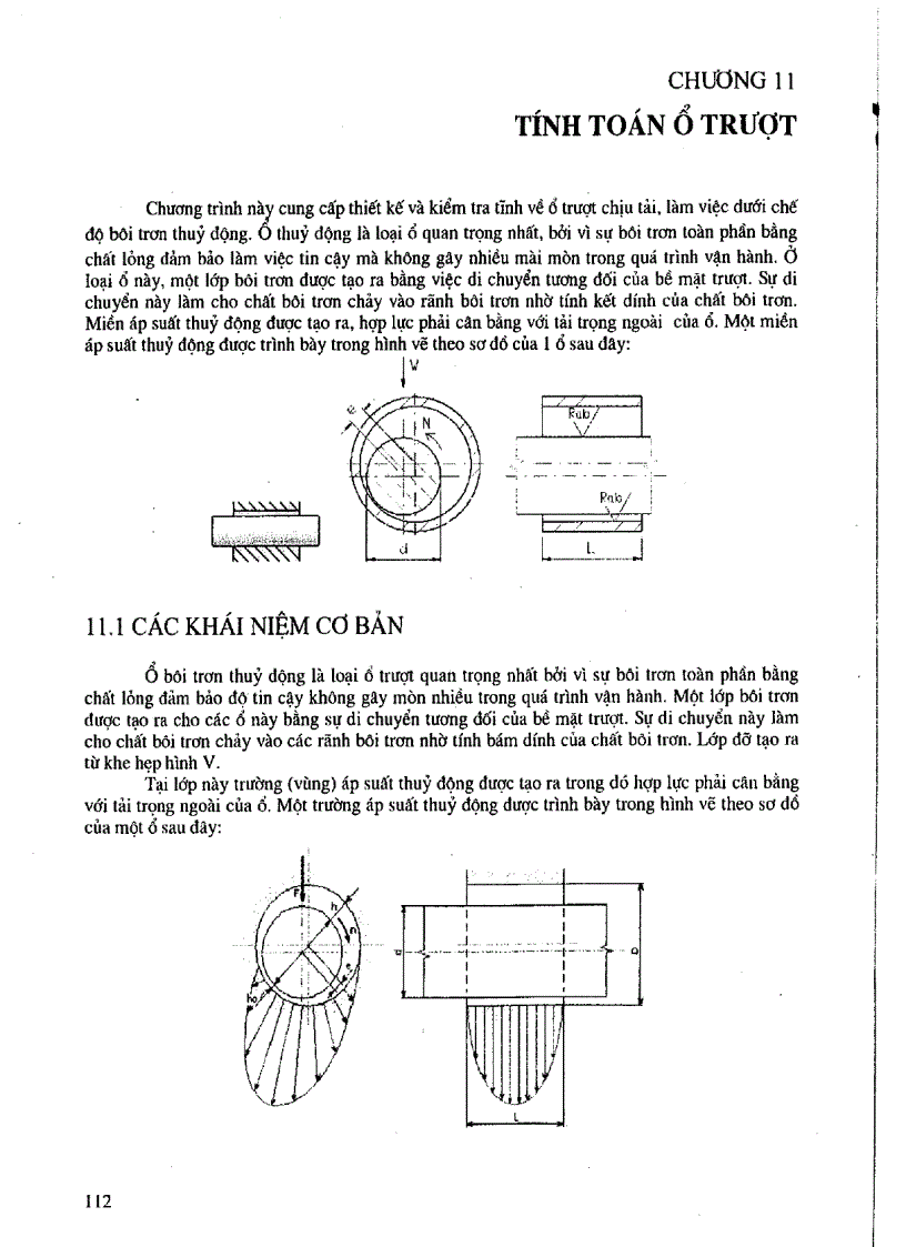 Giáo trình thiết kế chi tiết máy Chương 11