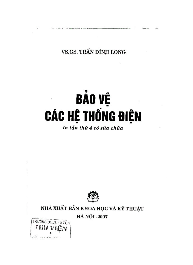 Bảo vệ hệ thống điện