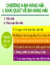 Bài giảng bảo hiểm hàng hải Chương 2