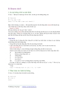 Cơ bản về Linux Shell Script
