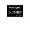 PHP and MySQL for Dummies