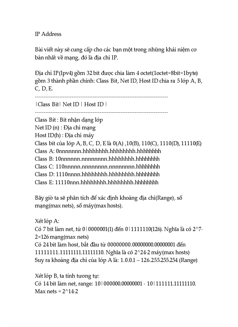 IP Address