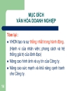 Slide thuyết trình Văn hóa doanh nghiệp