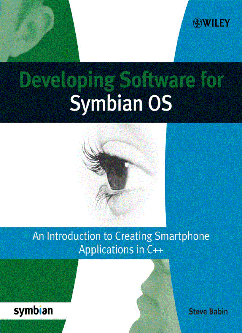 Developing Software for Symbian OS