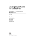 Developing Software for Symbian OS