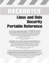 HackNotes Linux and Unix Security Portable Reference