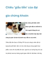 Chiêu giấu tiền của đại gia chứng khoán