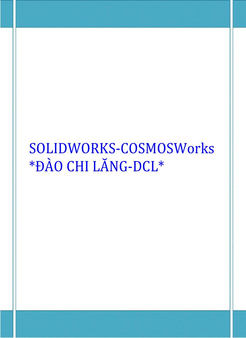 SOLIDWORKS COSMOSWorks