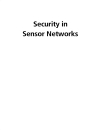 Security in Sensor Networks