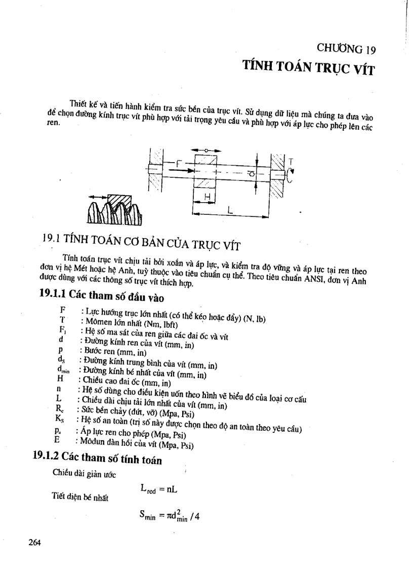 Giáo trình thiết kế chi tiết máy Chương 19 20