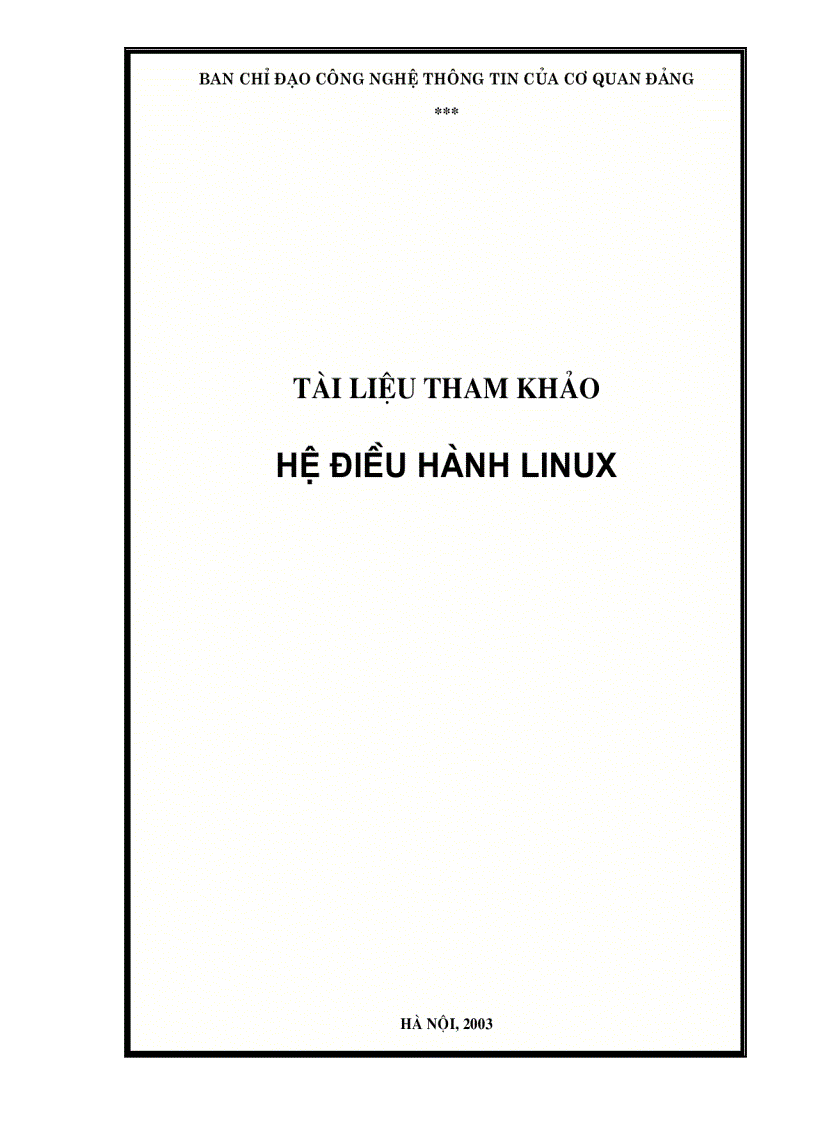 Hệ điều hành Linux