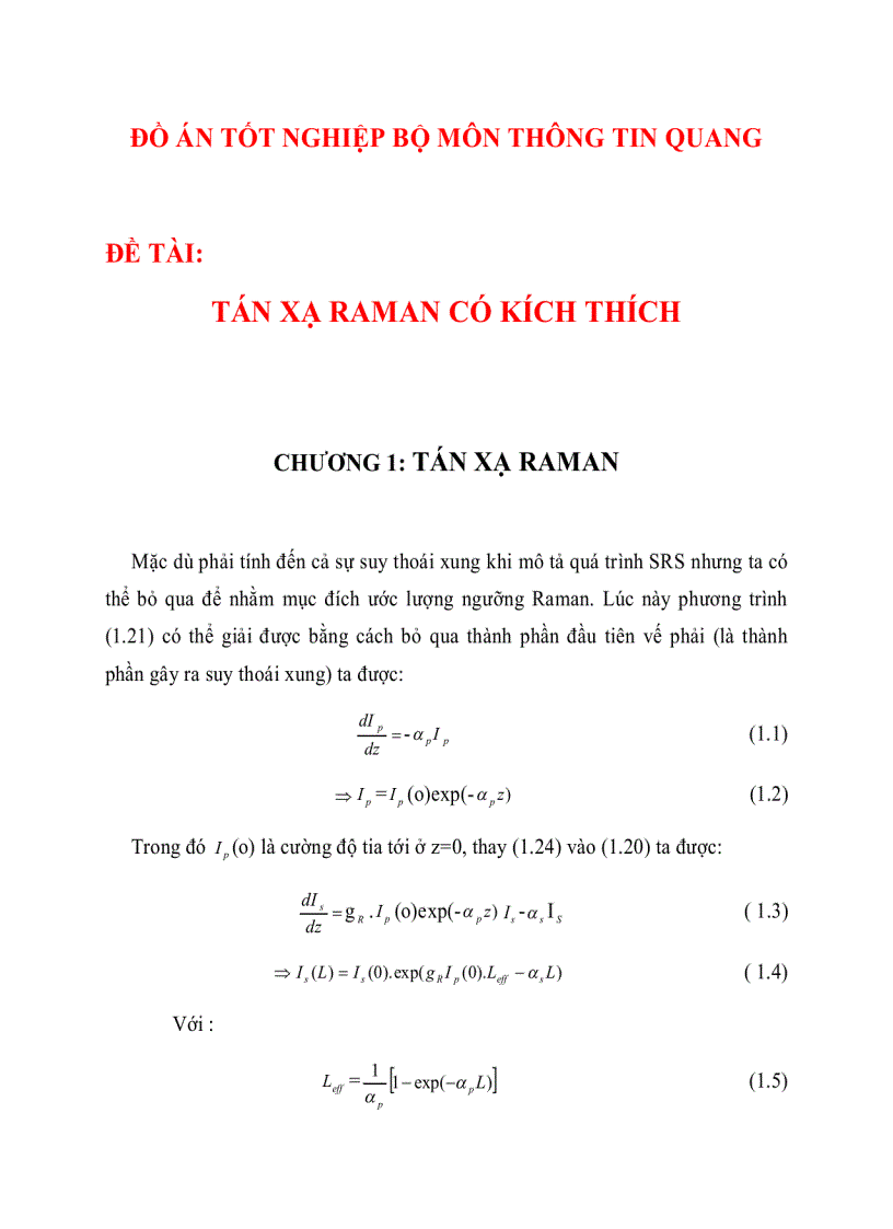 Tán xạ raman