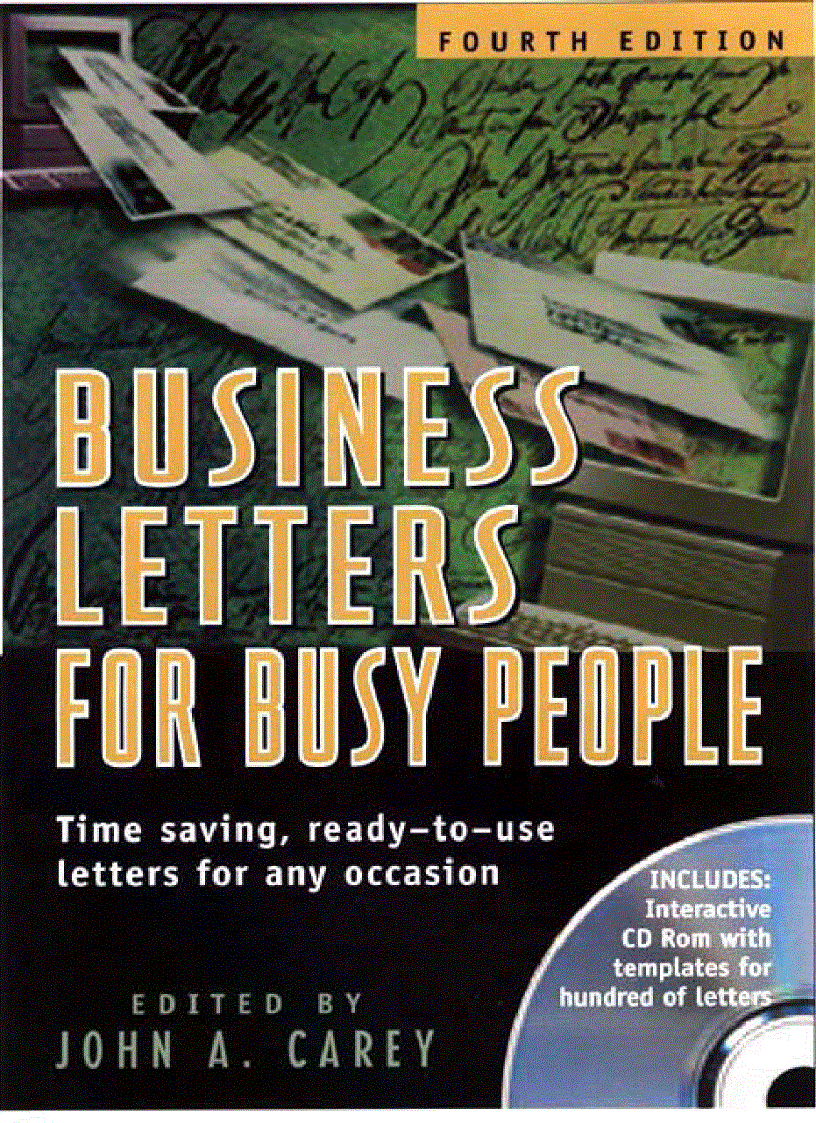 Business letters for busy people 4th edition