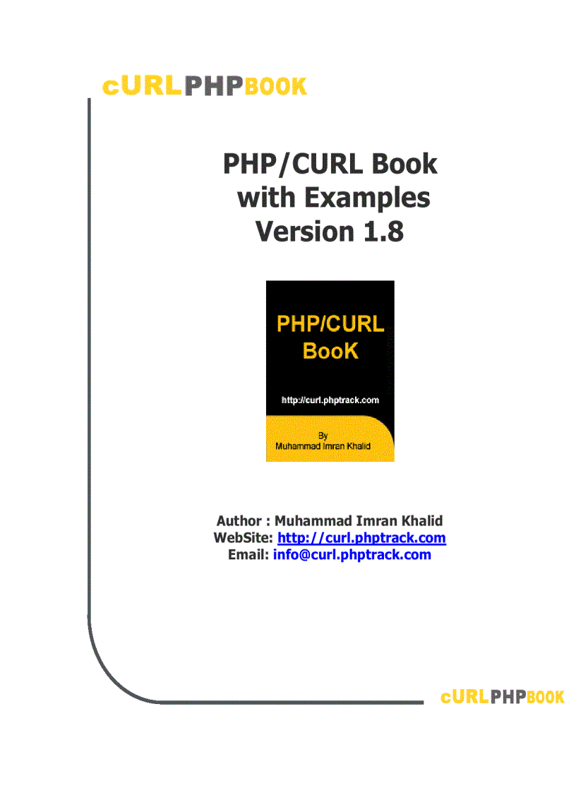 PHP CURL Book with Examples