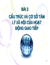 Bài giảng tâm lý học giao tiếp