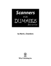 Scanners for Dummies 2nd Edition