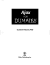 Ajax FOR DUMmIES