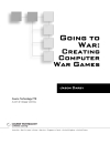 Going to War Creating Computer War Games