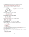 Một số đề thi lí thuyết cấu trúc dữ liệu