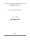 Giáo trình hóa phân tích nông nghiệp