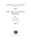 The Age of German Idealism Routledge History of Philosophy Volume 6