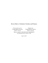 Steven Shreve Stochastic Calculus and Finance