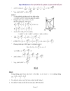 Một số bài toán hình học không gian