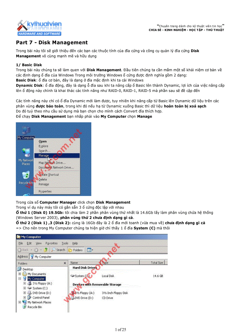 Disk Management