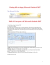 Giáo trình học Microsoft Outlook 2007