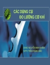 Các dụng cụ đo lường cơ khí