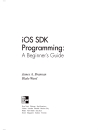 IOS SDK Programming A Beginner s Guide