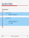 Các cấu trúc điều khiển