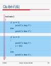Các cấu trúc điều khiển