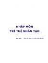 Nhập môn trí tuệ nhân tạo