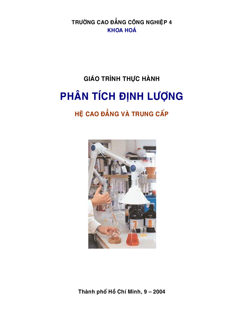 Thực hành phân tích định lượng