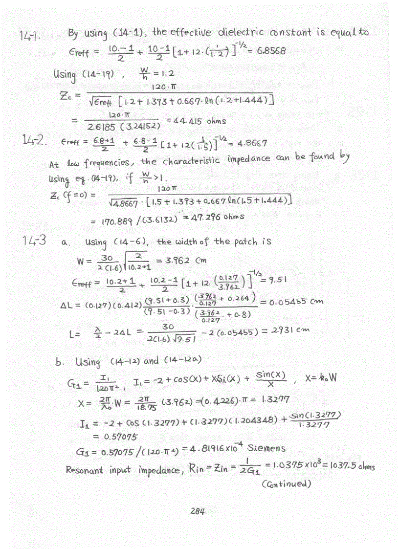 Chapter 7 15 Solution of Antenna Theory Analysis and Design 3rd Edition Constantine Balanis Wiley 3