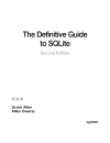 The Definitive Guide to SQLite