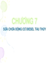 Sữa Chữa động cơ DIESEL Tàu thủy