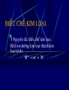 Điều chế kim loại