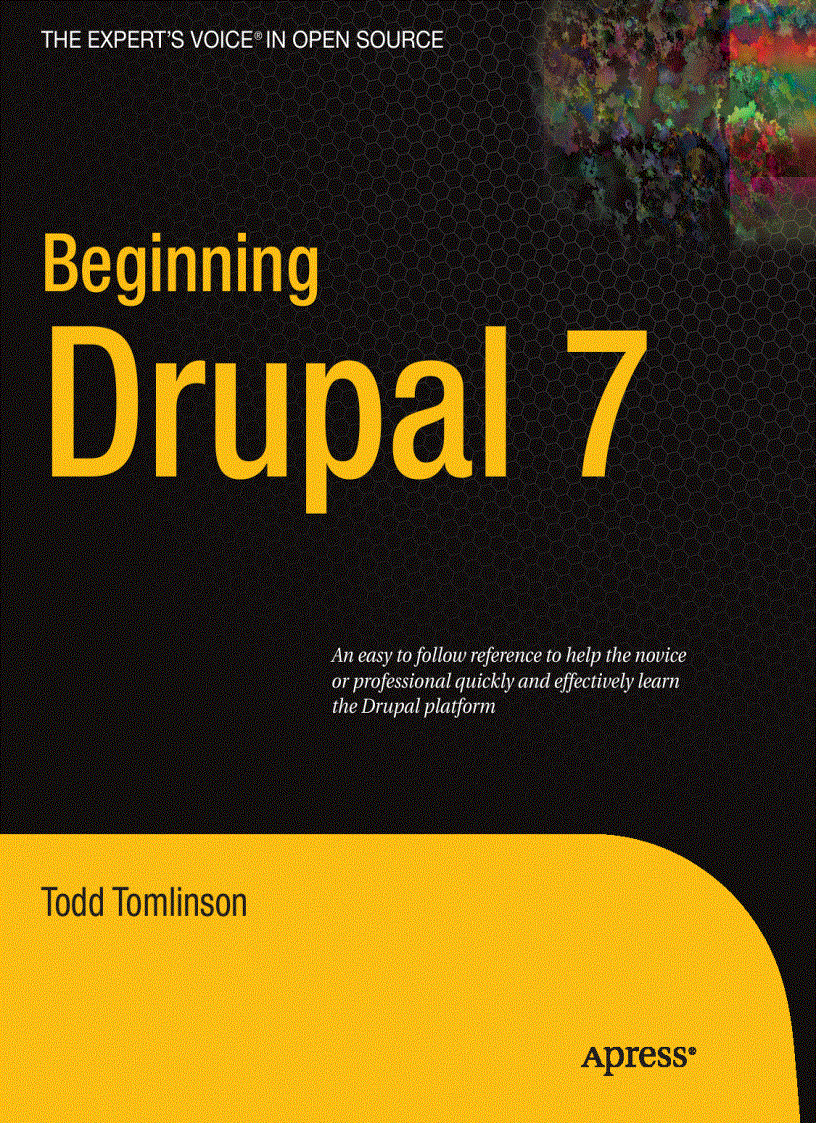 Beginning Drupal 7