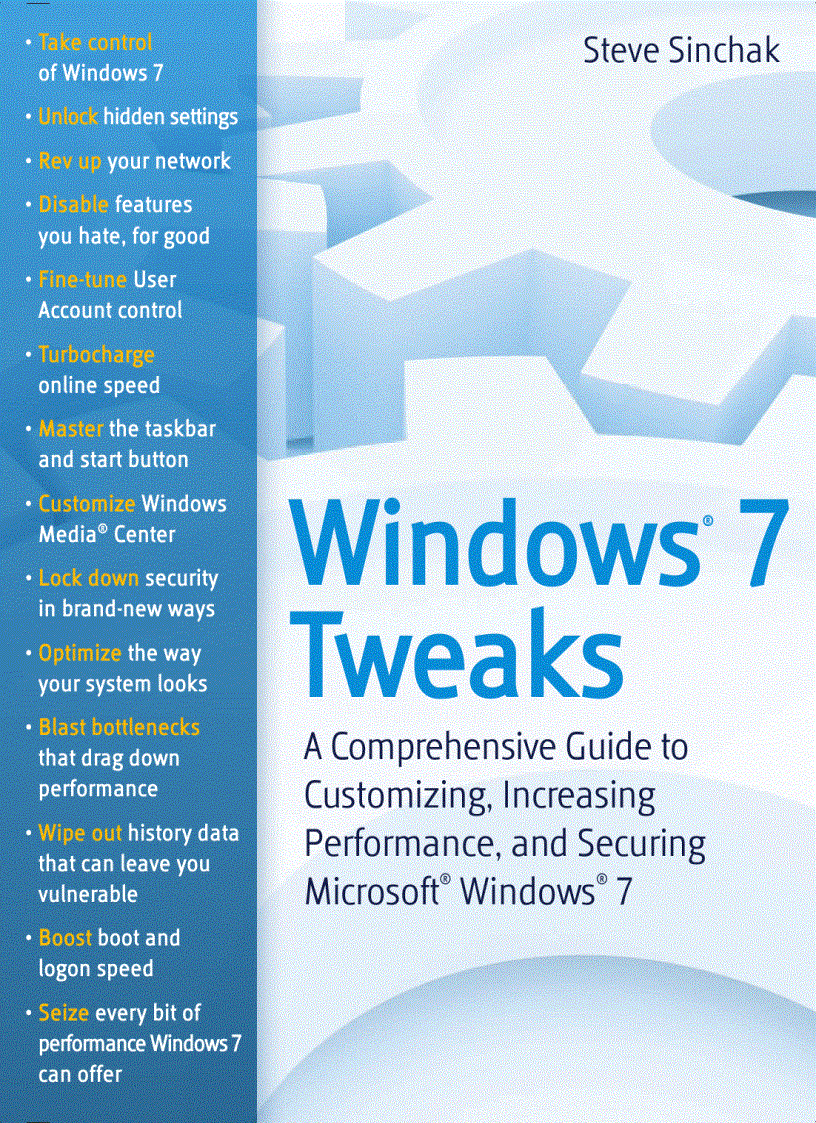 Windows 7 Tweaks