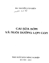 Cai sữa sớm và nuôi dưỡng lợn con