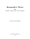 Kennedy s Wars Berlin Cuba Laos and Vietnam