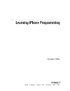 Learning iPhone Programming