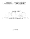 Biện pháp tổ chức thi công công trình đường trục khu kinh tế nhơn hội phù cát tp quy nhơn bình định