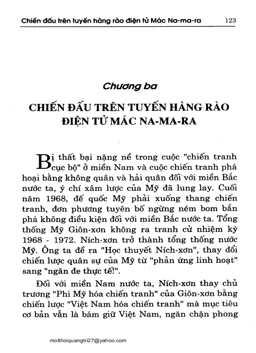 Một thời Quảng Trị Chương 3